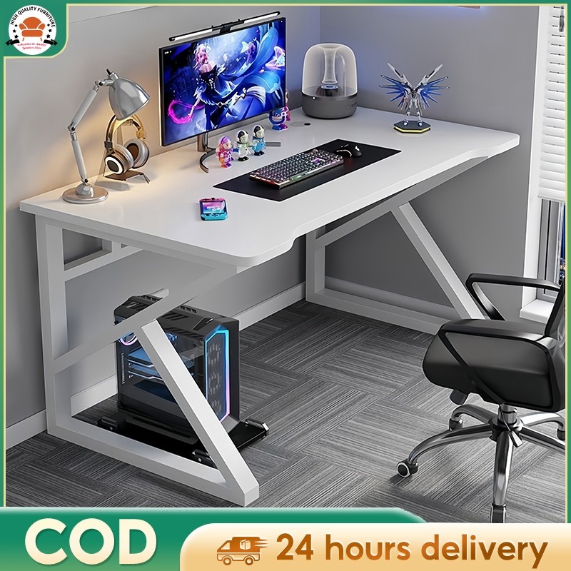 AnsleyComputer Table Carbon Fiber Modern Minimalist Gaming Table ...