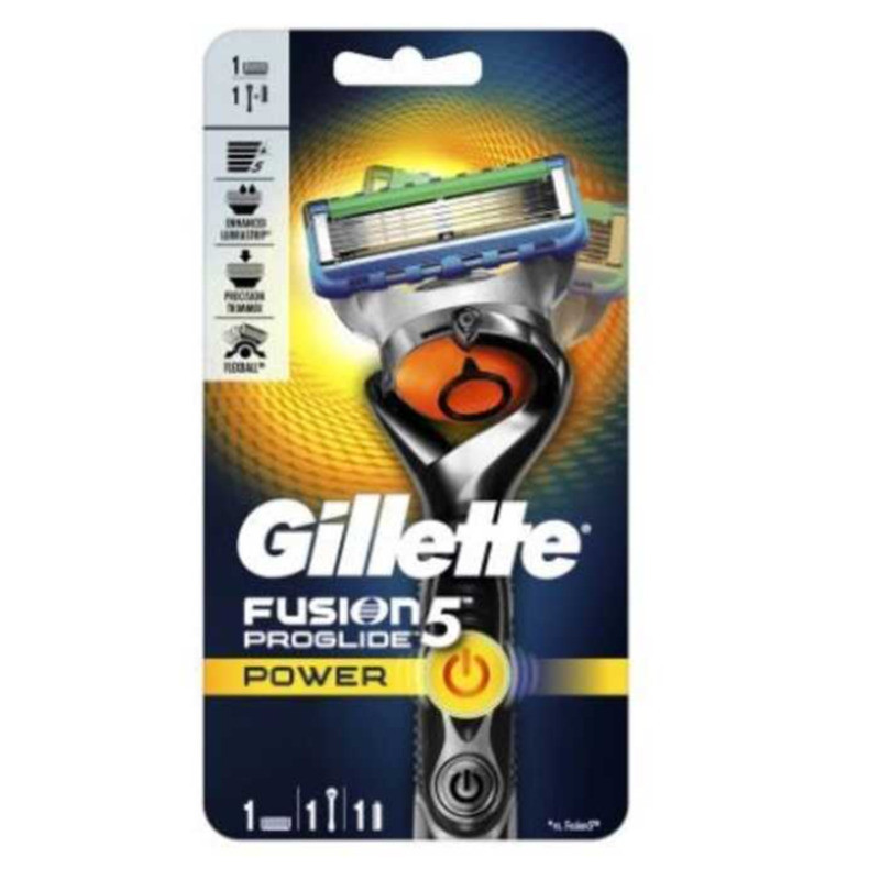 GILLETTE Proglide Power Mens Razor Handle 1 Blade Refill Aed | Shopee ...