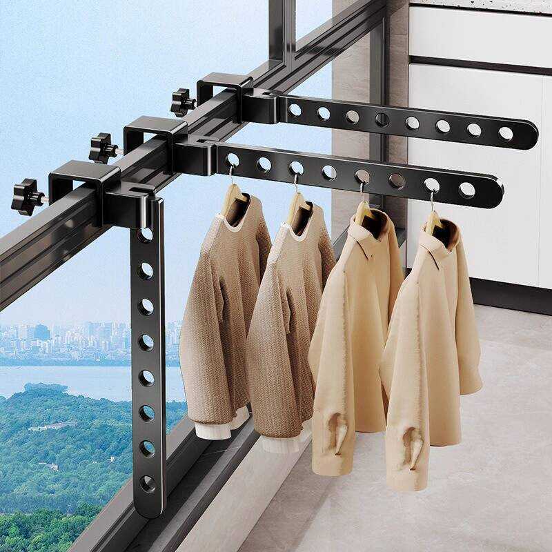 Balcony Invisible Folding Anti-Theft Rack Window Guardrail Outdoor ...