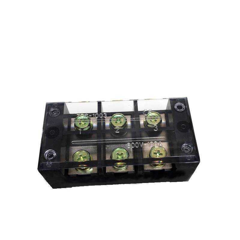 TB-1003 Row Terminal Block Column Wire Fixed Three-position Wiring ...