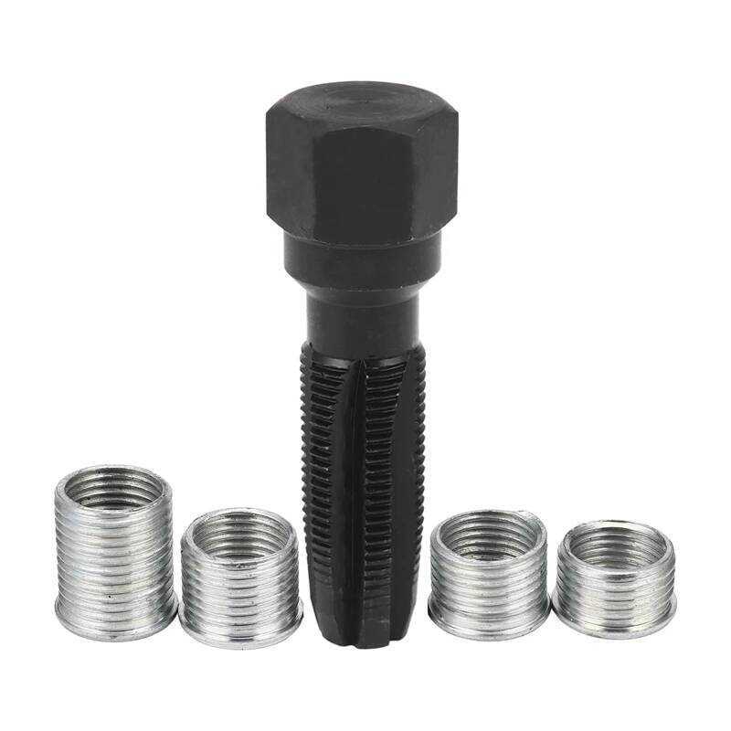 Xj 14Mm Spark Plug Thread Repair Kit Rethread Tool Kit Reamer Tap M14x1 ...