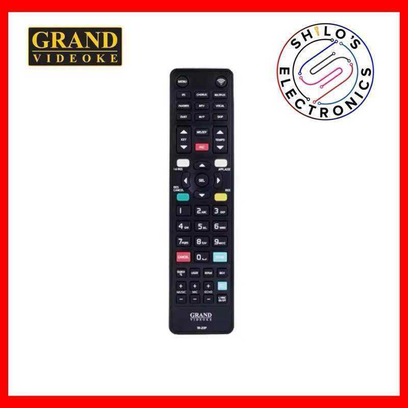Grand Videoke Tr20p Remote Control 5Ce Bd8 | Shopee Philippines