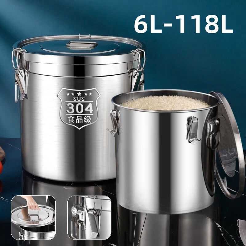 304 Stainless Rice Dispenser 25Kilos /5Kg /10Kg/ 50 Kilos Sale Storage ...