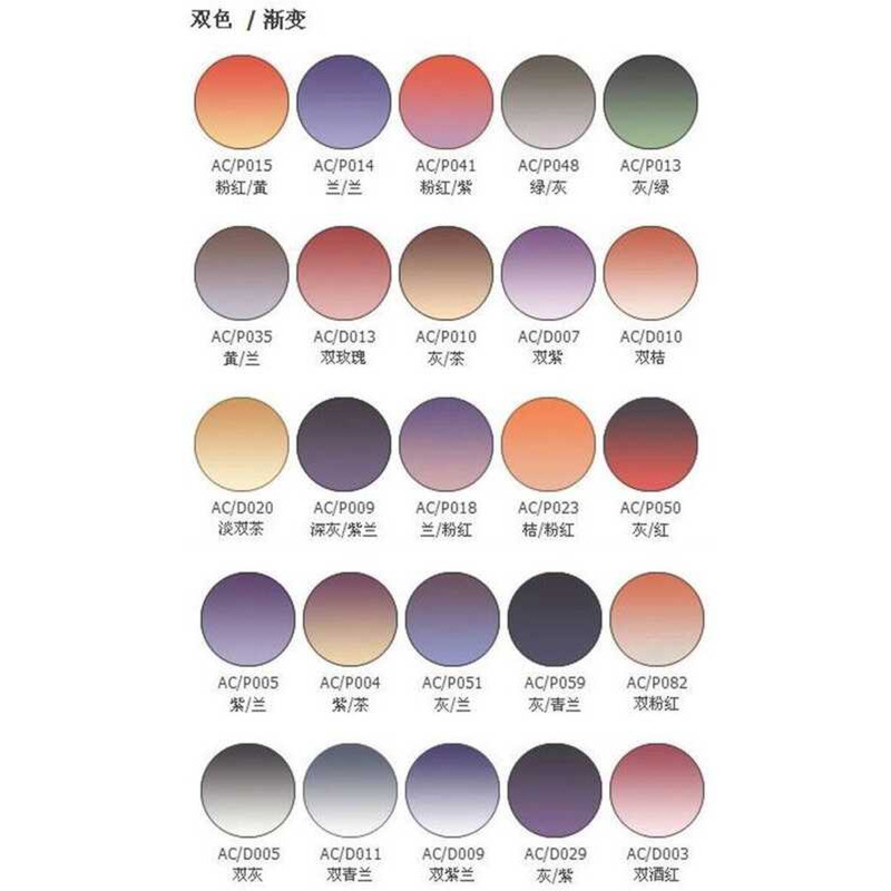 Tinted 1.74 High Ultra-thin Myopia Lenses Colorful Contrast Gradient ...