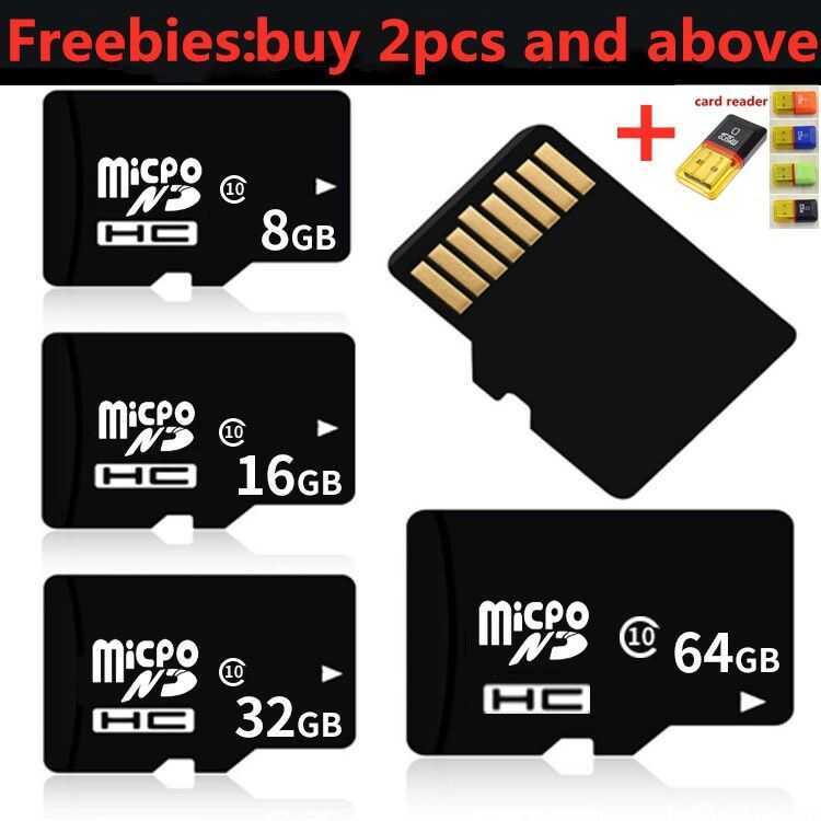COD Free+Cod Memory 128G 64G 32Gb 16Gb 8Gb Micro SD Card Class10 For ...