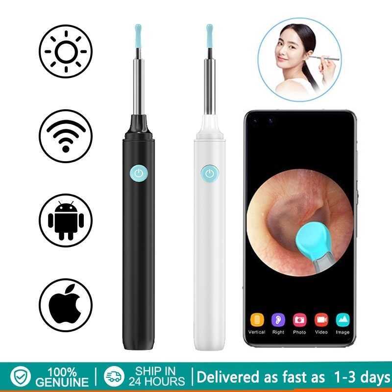 Wireless Intelligent Visual Ear Stick Picker High Precision Endoscope ...