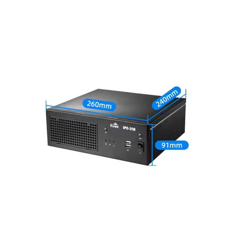 EVOC IPC-316 Small Desktop High-Performance Non-EVOC Industrial Control ...