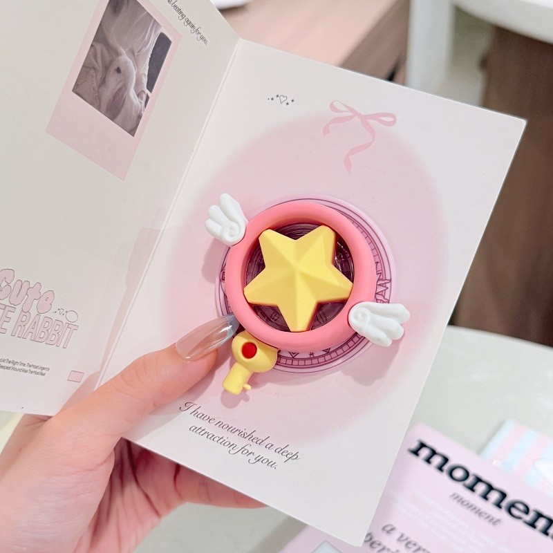Cute cartoon, ever-changing Sakura magic wand, suitable for magnetic ...