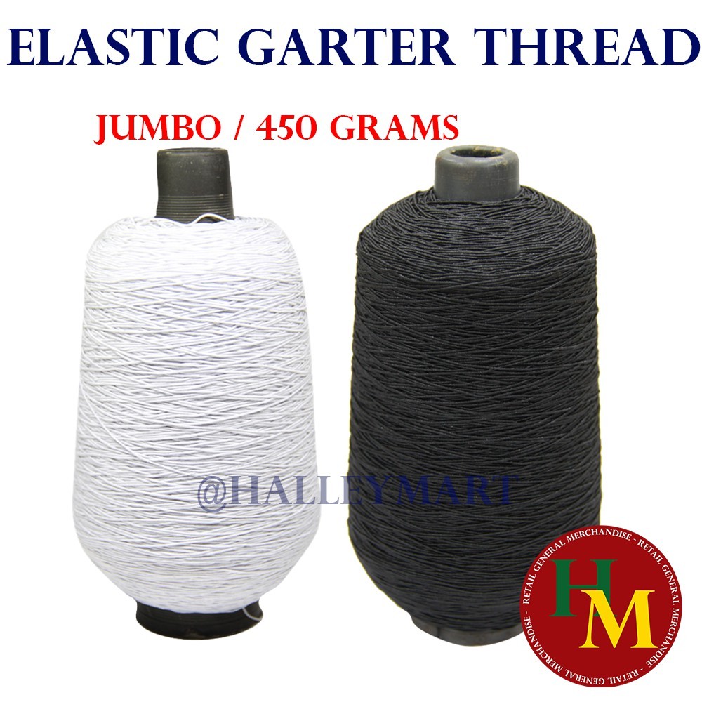 ELASTIC GARTER THREAD JUMBO (450 Grams) | Shopee Philippines