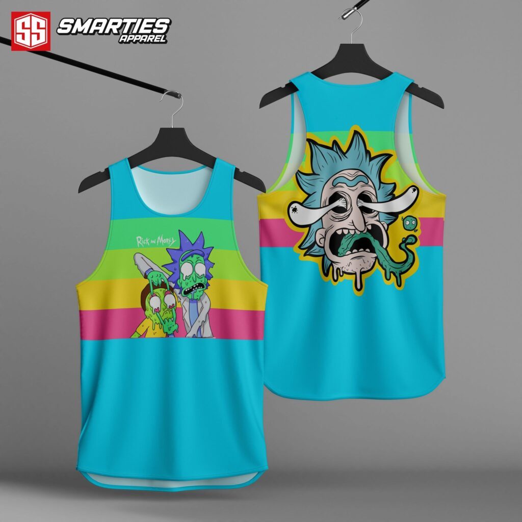 Acid Pop Tank Top Rick and Morty AC0009 | Shopee Philippines