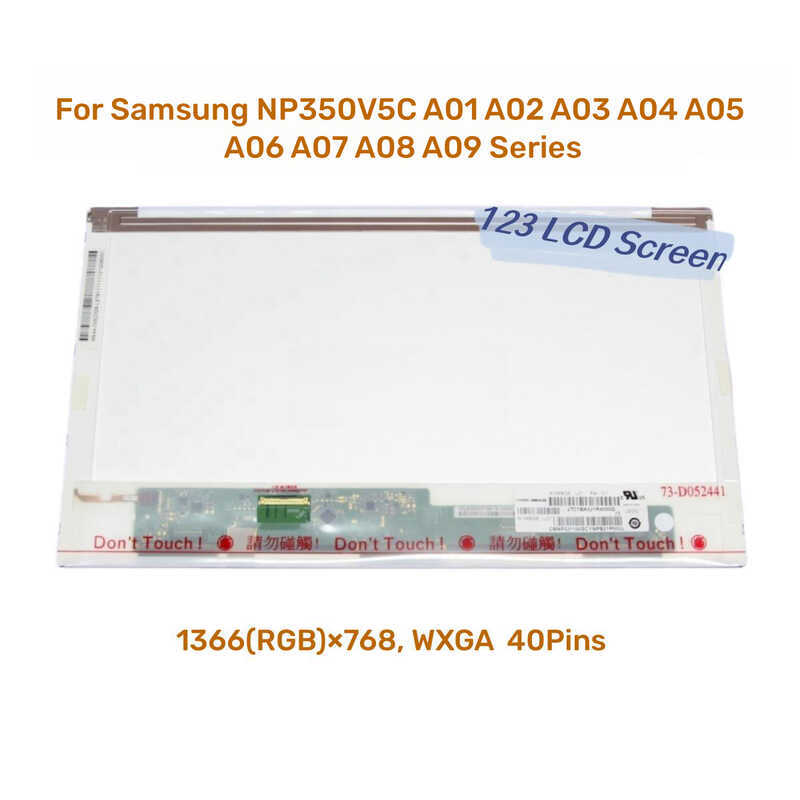 15.6 Inch For Samsung NP350V5C A01 A02 A03 A04 A05 A06 A07 A08 A09 ...