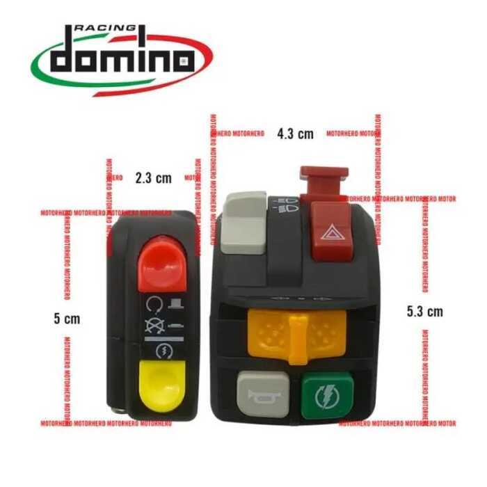 Domino Handle Switch All In One Switch Handle Bar Switch Universal Made ...