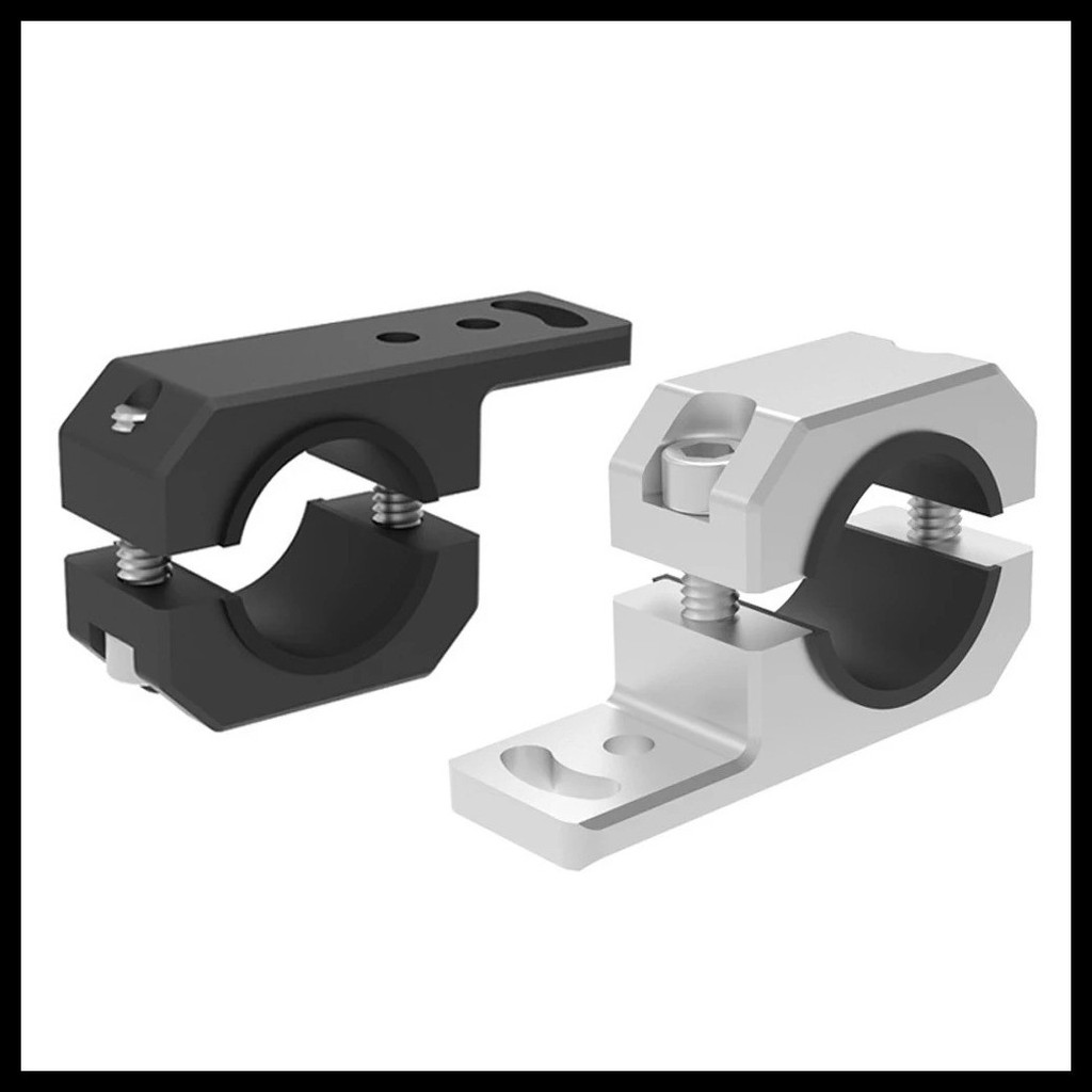 Newest Motorcycle LED Headlight Clamps Brackets Tube Clamp Mount Kit ...