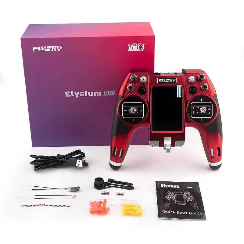Flysky New EL18 Remote Control RC Model FPV Freestyle Drone Open Source ...
