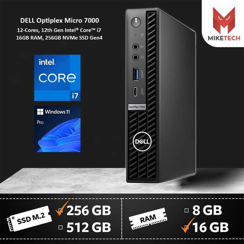 Dell Optiplex Mini 12Th - 13Th Gen Core I5 I7 16Gb Or 32Gb RAM 256Gb ...