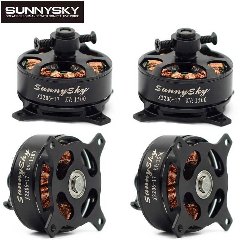 Moteur Sans Balais Sunnysky X2204 / X2206 – 1480KV, 1800KV, 1500KV Ou 1900KV – Pour Drone Fixe Ou Quadrirotor – 2~3S Lipo – Axe 3 Mm