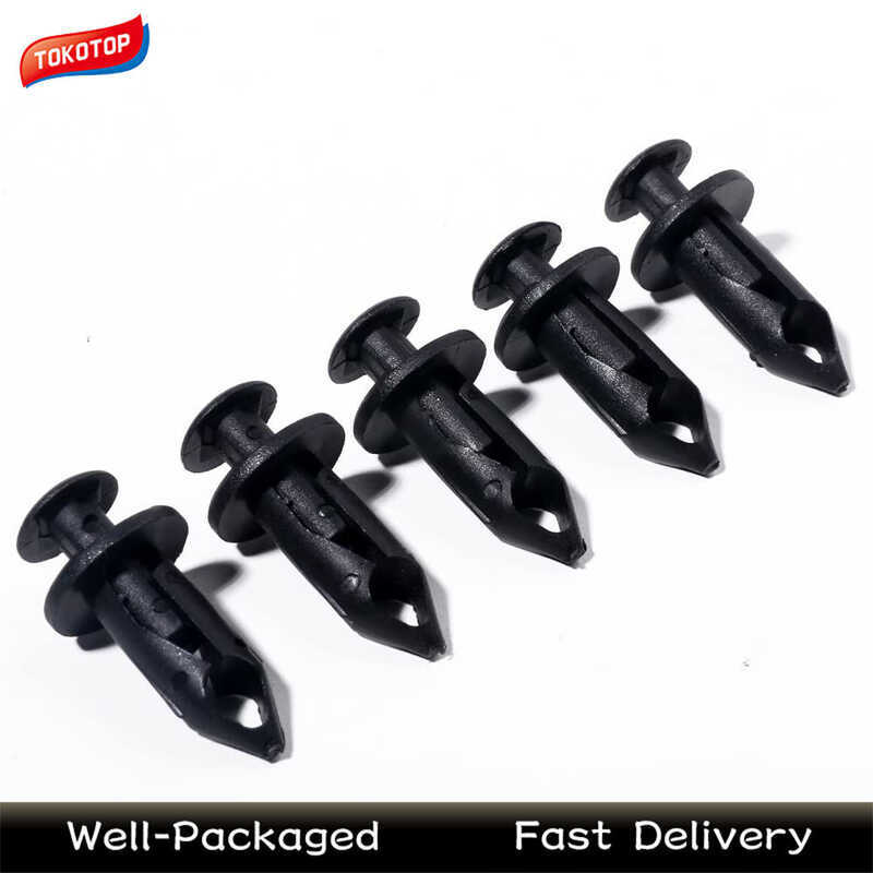 100Pcs Plastic Rivets Fairing Clips For Honda Yamaha Suzuki Kawasaki ...