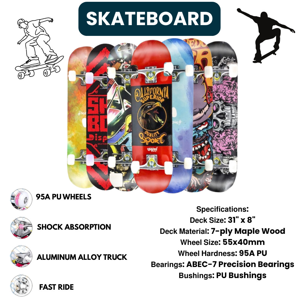 Hodeso Complete Skateboard 31
