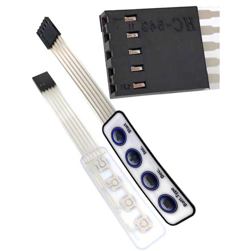 Membrane Panel Instrument Instrumentation Film PVC 4-Key Mini Key ...