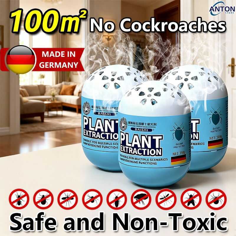 【German Tech】Cockroach Killer For Home 150G Multifunctional Insect ...