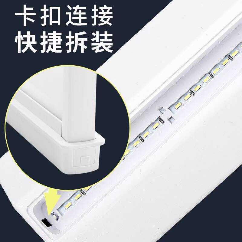 LED Desktop A4 Rechargeable Double-Sided Bar Light Box Plug-in ...