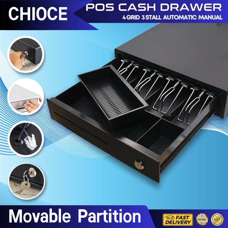 Cash Box Casher Drawer CashVault POS Electronic Money Storage Cash ...