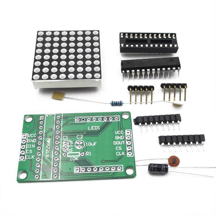 MAX7219 Dot Matrix Display Module Microcontroller Control Module DIY ...