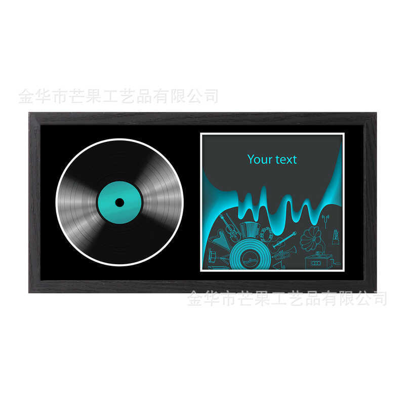 Hollow Three-Dimensional CD Record Display Storage Photo Frame Album ...