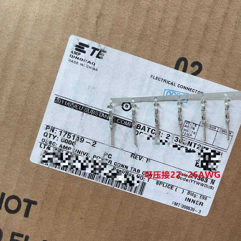 AMP Male Pin 175149-2 Crimpable 22~26AWG Wire Diameter Brand New ...