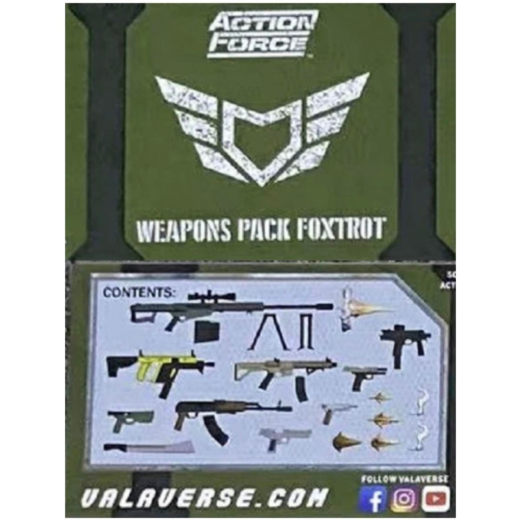 Action Force Doll Accessory Pack Weapon Accessory Pack F Pack Brand New ...