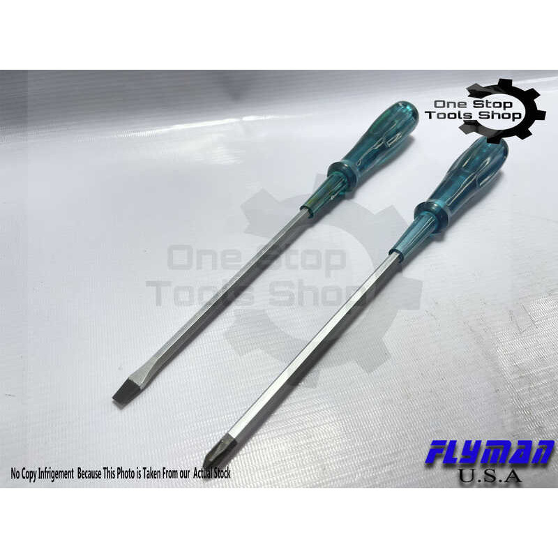 OSTS ORIGINAL FLYMAN HEAVY DUTY 12 LONG SCREW DRIVER PAIRS 4A6 | Shopee ...