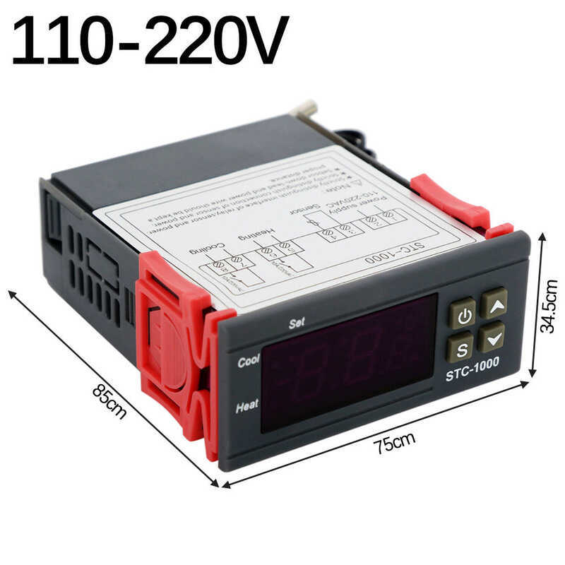 Stc-1000 Thermostat Temperature Switch For Incubator Set Temperature ...