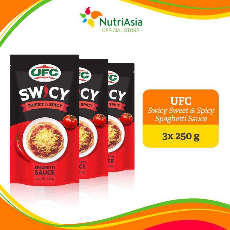 UFC Swicy Sweet And Spicy Spaghetti Sauce 250G Bundle Of 3 A15 | Shopee ...