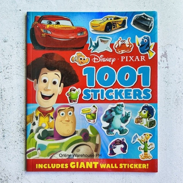 1001 Stickers - Disney Pixar (Paperback) | Shopee Philippines