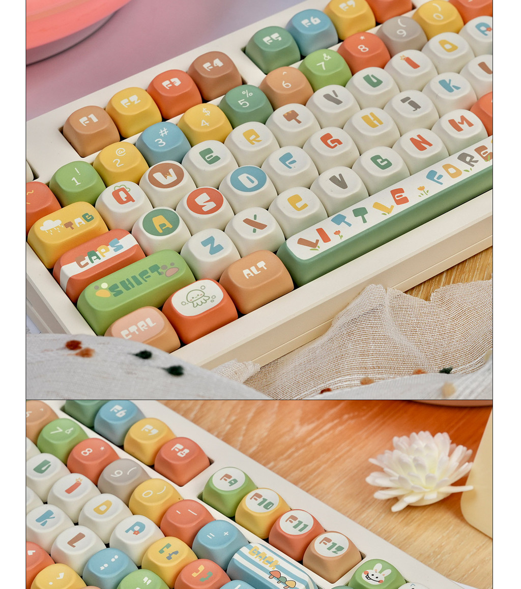 （keycap Only）Forest Mobilization Keycap MOA Profile PBT DYE-sublimation ...
