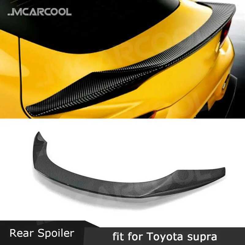 Xj CARCOOL Carbon Fiber Rear Trunk Lip Spoiler Racing Wings For Toyota ...