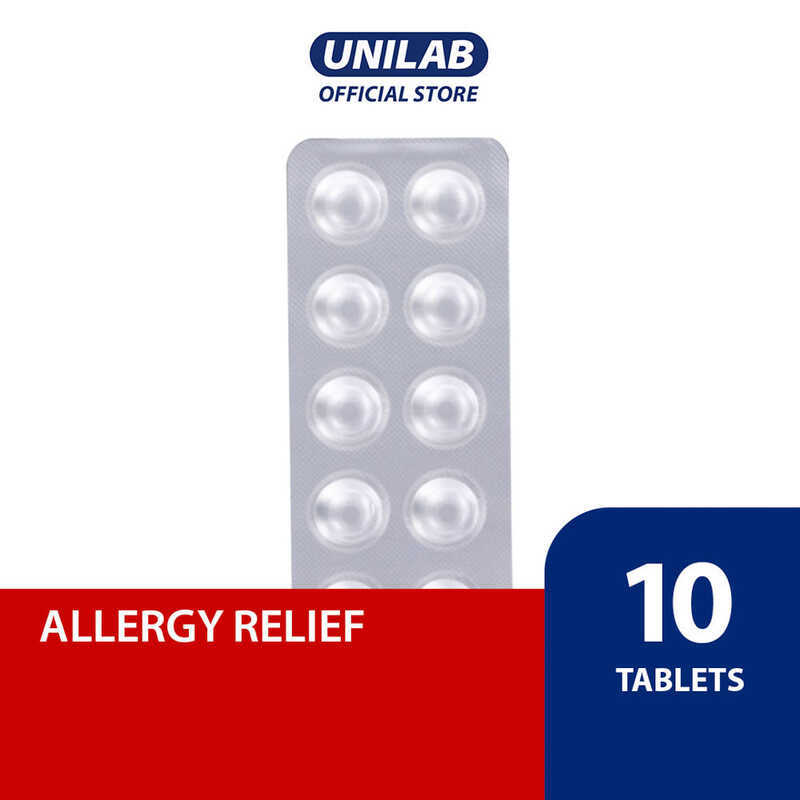 Unilab - Ritemed Cetirizine 10 Tablets (Allergy Relief) F6a | Shopee ...