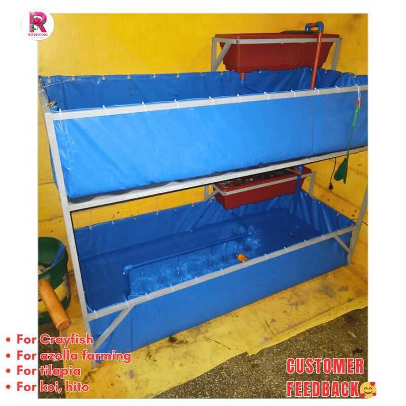 5X2x1 FEET PVC TYPE TRAPAL POND TOLDA POND AZOLLA POND FISH BED TANK ...