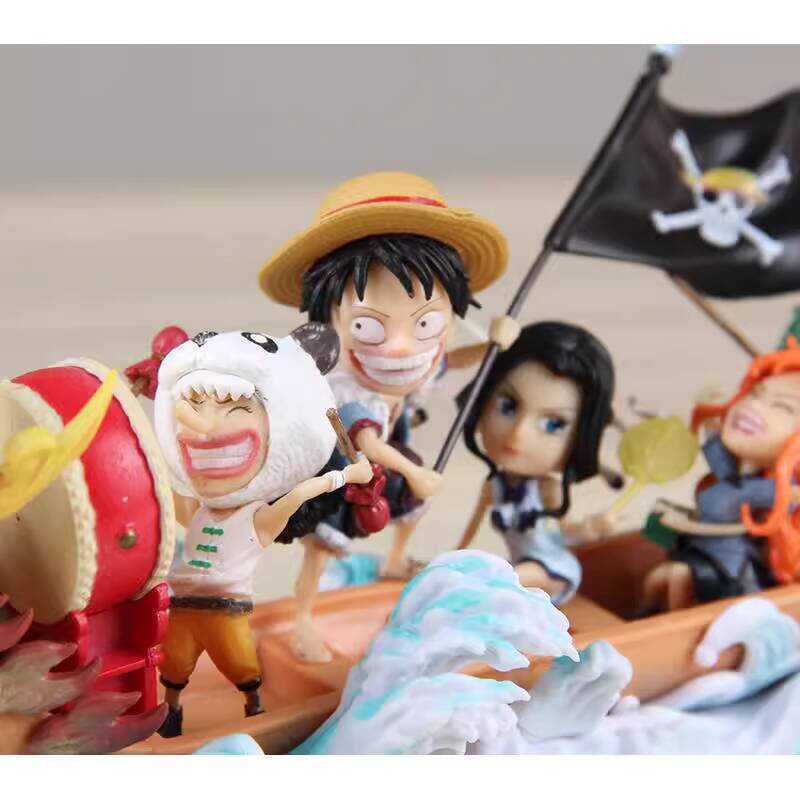 One Piece Rowing Straw Hat Crew Ten Members LBS Dragon Boat Festival ...