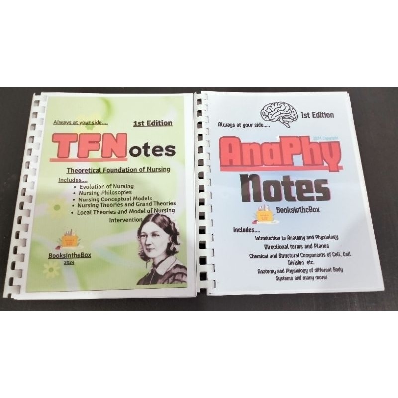 TFNotes and Anaphy Notes COMBO 2024 Anatomy and Physiology and ...