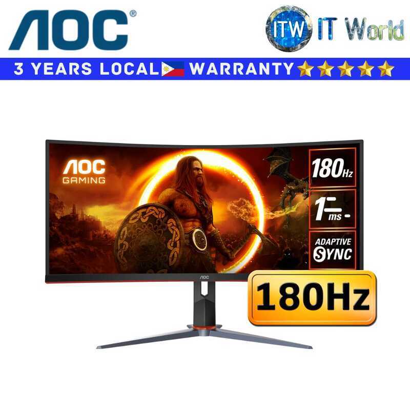 AOC Curved Gaming Monitor CU34G2XP 34