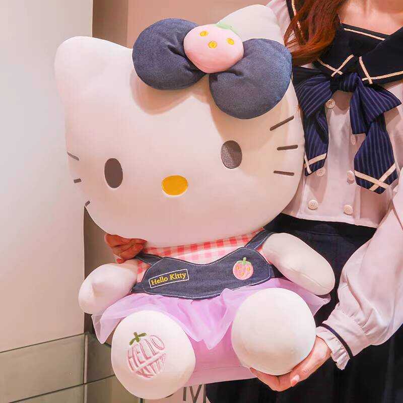 Official Plush Toy Hello Kitty Cute Stuffed Doll Girl's Gift | Shopee ...