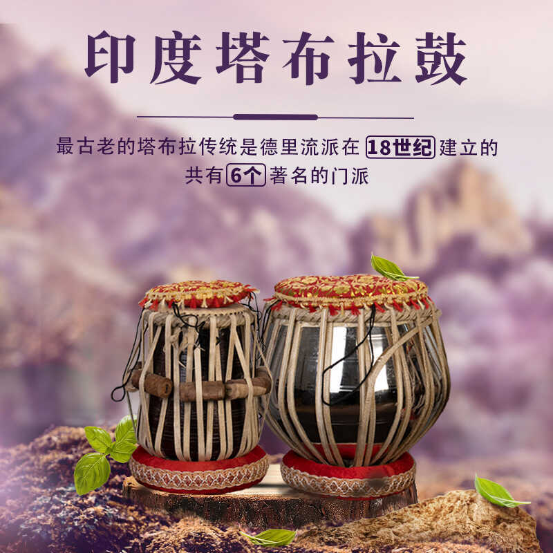 Professional Indian Tabla Drum Handmade Classical Percussion Instrument ...