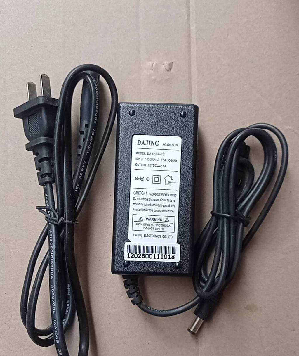 ☑♥ Ogata DJ-12026-SC 12V2.6A Power Adapter Printer Dedicated Power ...