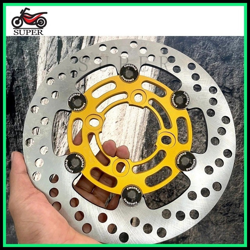 King Drag Front Disc Brake Rotor 220MM LC135 MX135 4 Holes | Shopee ...