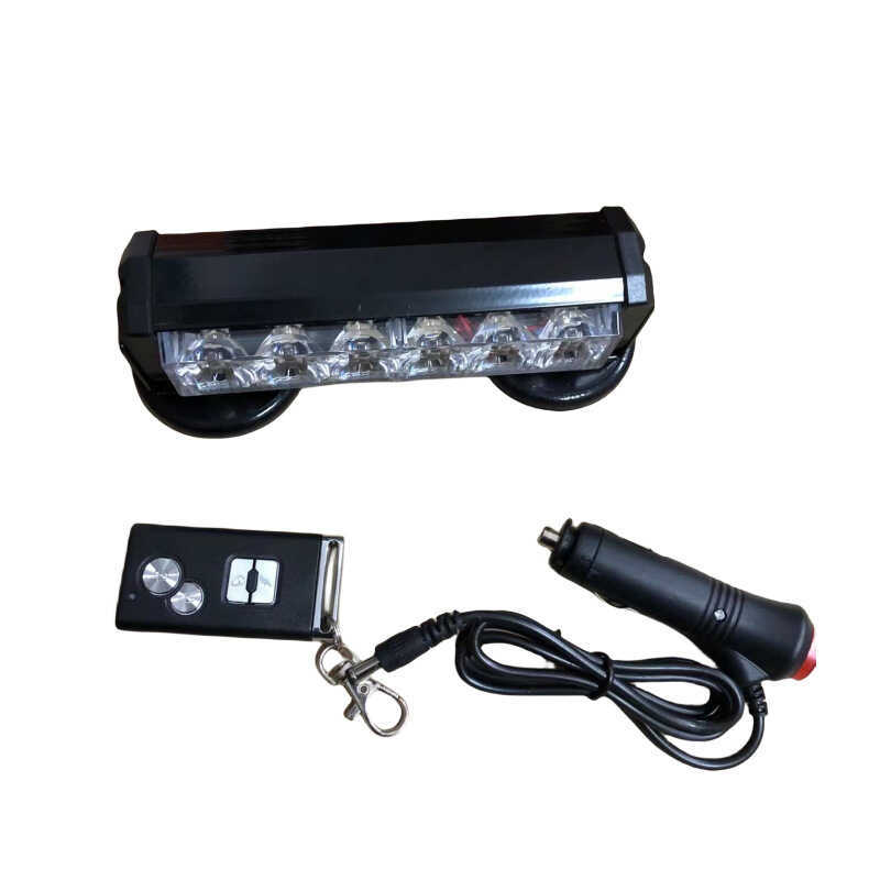 Wireless Remote Control Car Rechargeable Warning Light Strobe Light ...