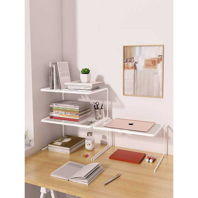 Desktop Storage Office Workstation Dormitory Essential Organizer ...