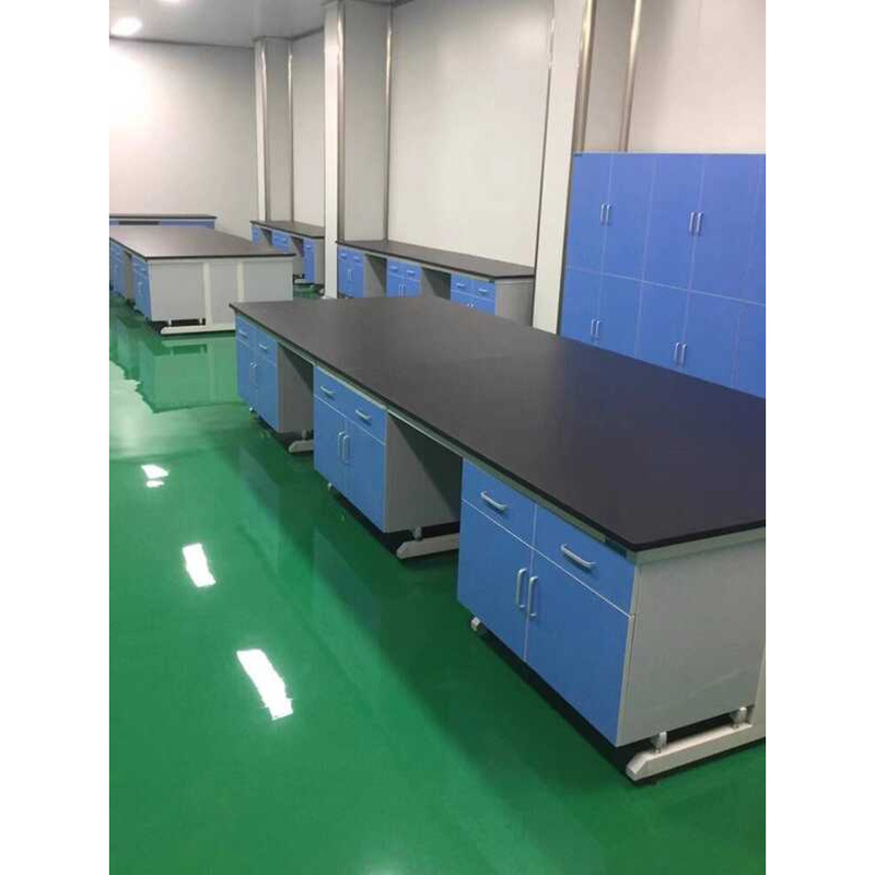 Wood Full Steel PP Side Central Jinhua Experiment Laboratory Workbench ...