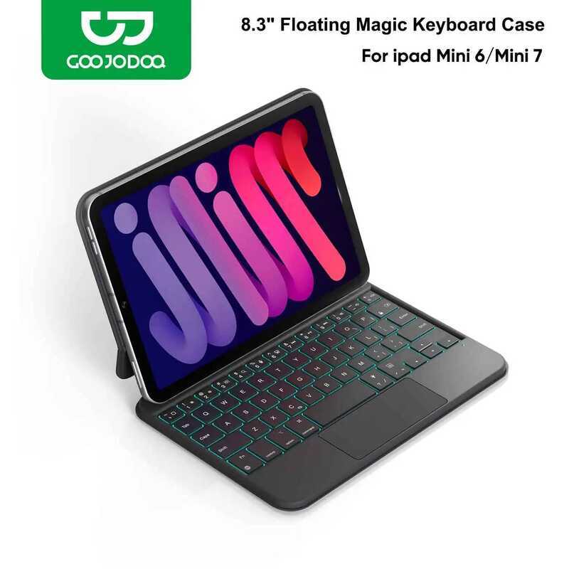 Y GOOJODOQ Magic Keyboard Case For Ipad 7 A17 Pro Mini 6 6Th/7Th Gen 8. ...