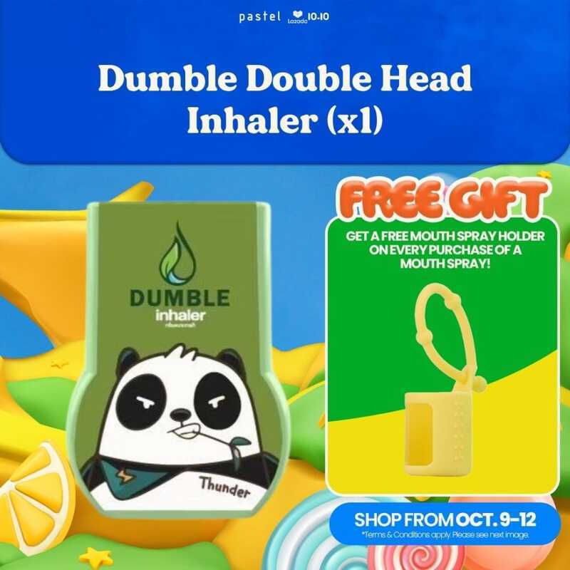 Twin Releaf Dumble Double Head Inhaler [Soothing Vapors, Relieves Nasal ...